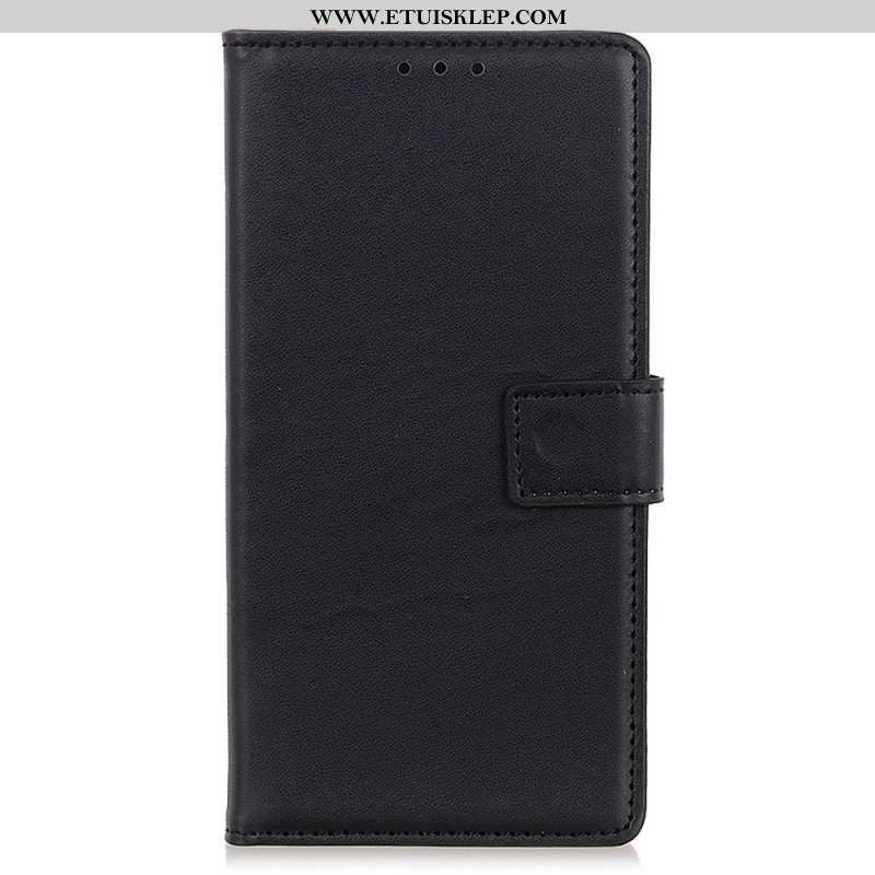Etui Folio do OnePlus Nord CE 2 5G Odcisk Palca Z Imitacji Skóry